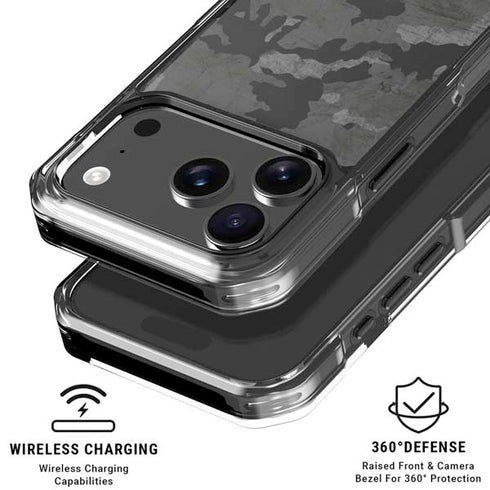 Digital Camo iPhone 18 Pro Clear Case
