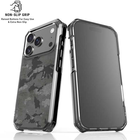 Digital Camo iPhone 18 Pro Clear Case