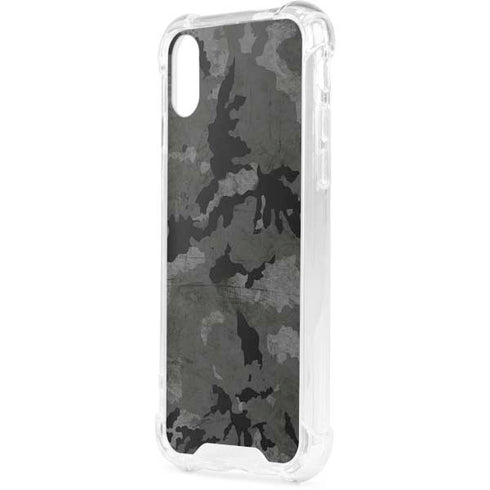 Digital Camo iPhone XS Clear Case