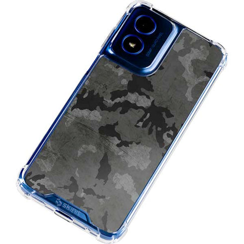Digital Camo Moto G 5G (2024) Clear Case