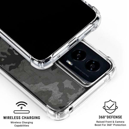 Digital Camo Moto G Power 5G (2024) Clear Case