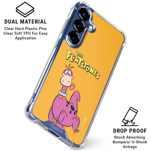 The Flinstones Dino Galaxy S25 Plus Clear Case