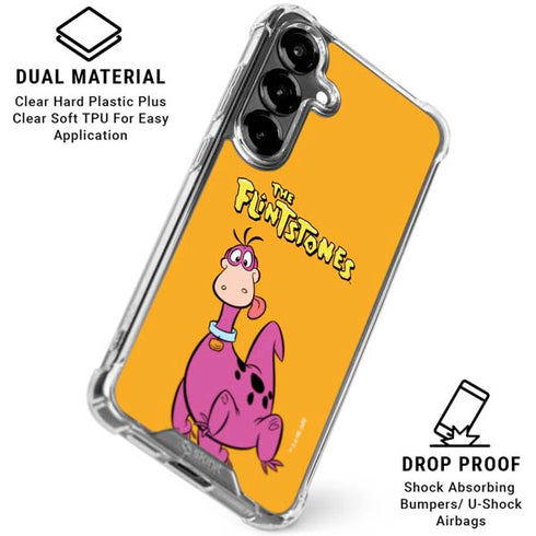 The Flinstones Dino Galaxy S26 Clear Case