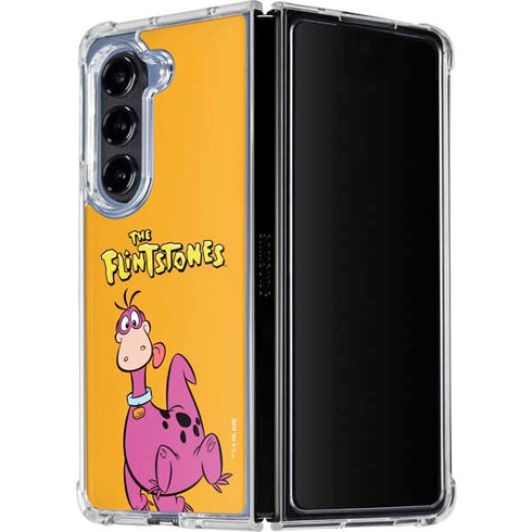 The Flinstones Dino Galaxy Z Fold5 5G Clear Case