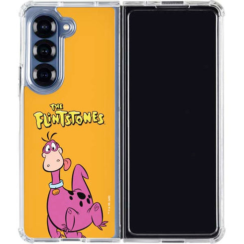 The Flinstones Dino Galaxy Z Fold6 Clear Case