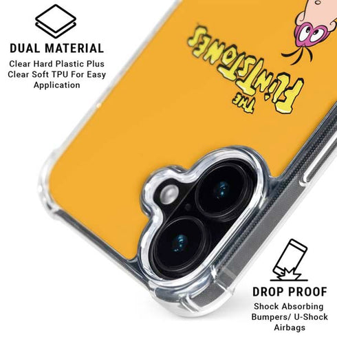 The Flinstones Dino iPhone 16 Clear Case