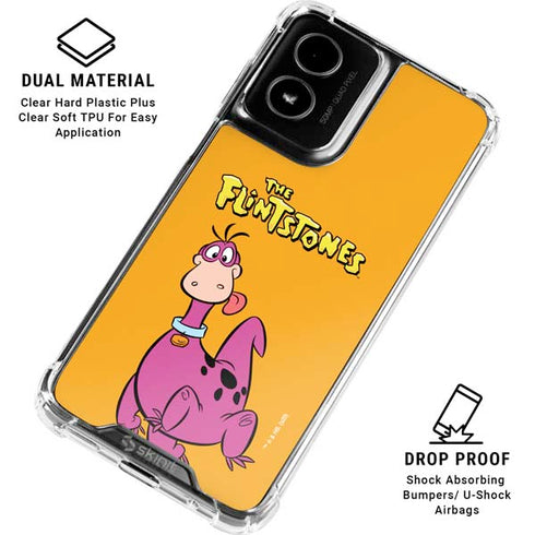 The Flinstones Dino Moto G Power 5G (2024) Clear Case