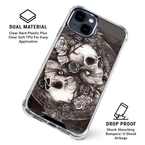 Alchemy Carta Dioscuri iPhone 15 Clear Case