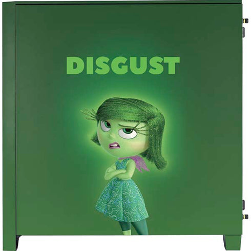 Disney Inside Out Disgust Portrait Corsair 4000D Tempered Glass Mid-Tower ATX Case Skin