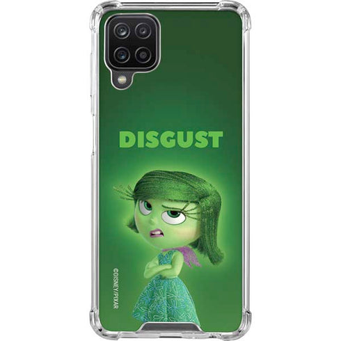 Disney Inside Out Disgust Portrait Galaxy A12 Clear Case