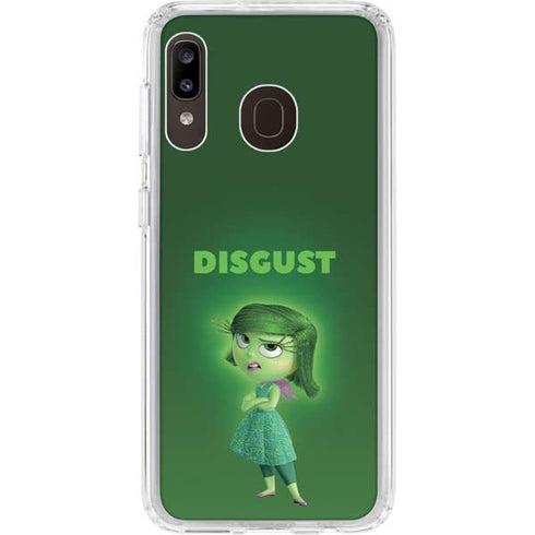 Disney Inside Out Disgust Portrait Galaxy A20 Clear Case