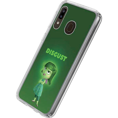 Disney Inside Out Disgust Portrait Galaxy A20 Clear Case