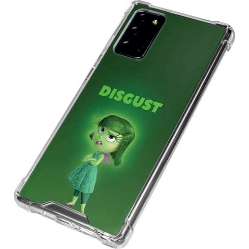 Disney Inside Out Disgust Portrait Galaxy Note20 5G Clear Case