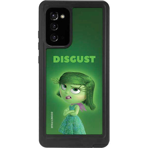 Disney Inside Out Disgust Portrait Galaxy Note20 5G Waterproof Case