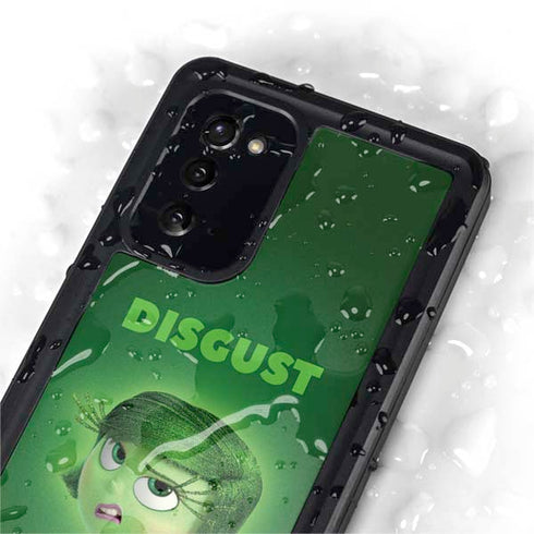 Disney Inside Out Disgust Portrait Galaxy Note20 5G Waterproof Case