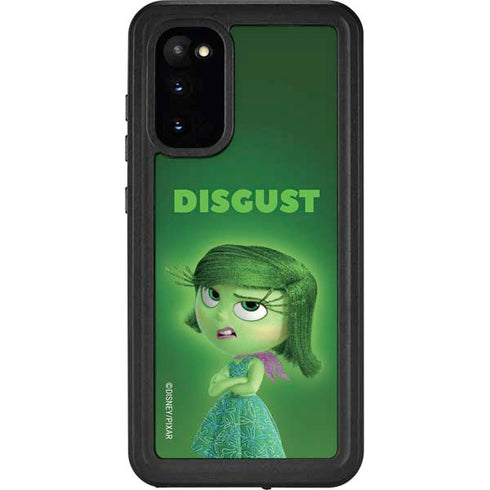 Disney Inside Out Disgust Portrait Galaxy S20 Waterproof Case