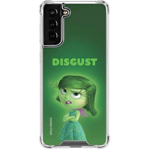 Disney Inside Out Disgust Portrait Galaxy S21 FE Clear Case