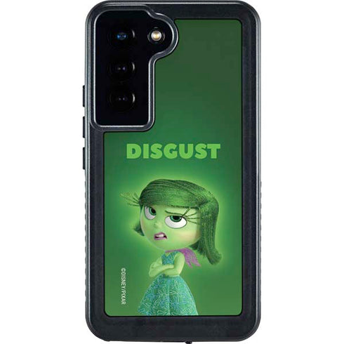 Disney Inside Out Disgust Portrait Galaxy S23 Waterproof Case