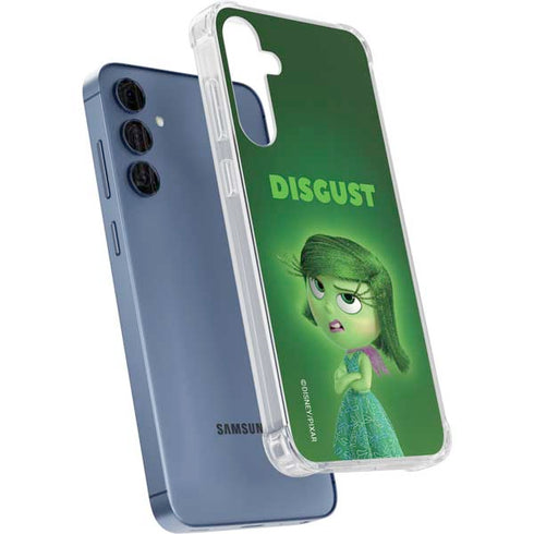 Disney Inside Out Disgust Portrait Galaxy S24 Clear Case