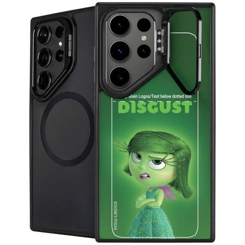 Disney Inside Out Disgust Portrait Galaxy S25 Ultra Kickstand Case