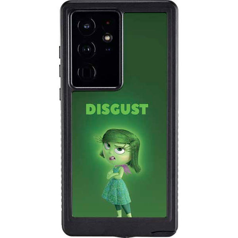 Disney Inside Out Disgust Portrait Galaxy S24 Ultra Waterproof Case