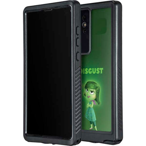 Disney Inside Out Disgust Portrait Galaxy S24 Ultra Waterproof Case