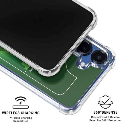 Disney Inside Out Disgust Portrait Galaxy S25 Plus Clear Case
