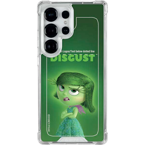 Disney Inside Out Disgust Portrait Galaxy S25 Ultra Clear Case