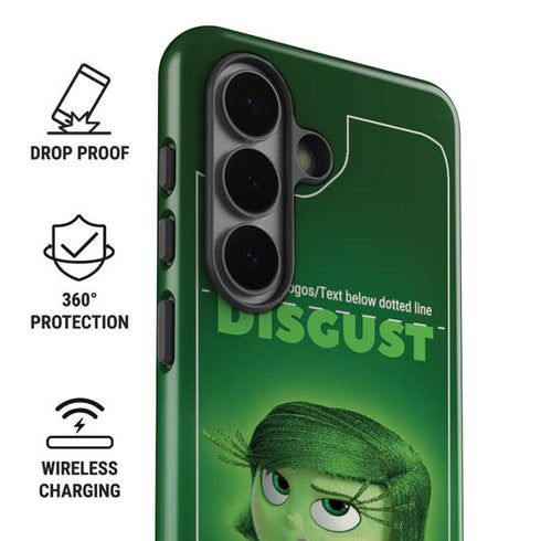 Disney Inside Out Disgust Portrait Galaxy S26 Plus Impact Case