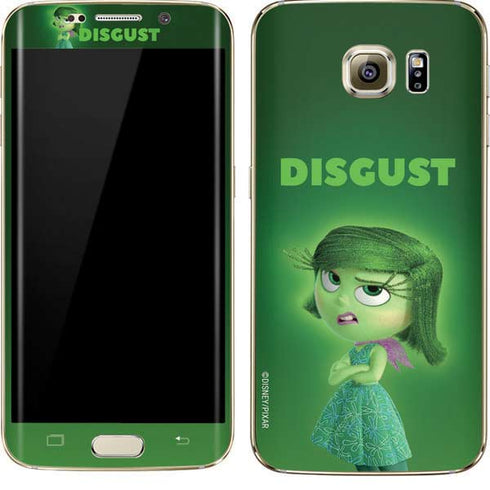 Disney Inside Out Disgust Portrait Galaxy S7 Edge Skin