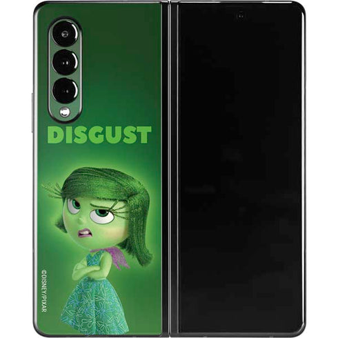 Disney Inside Out Disgust Portrait Galaxy Z Fold3 5G Skin
