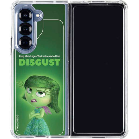 Disney Inside Out Disgust Portrait Galaxy Z Fold6 Clear Case