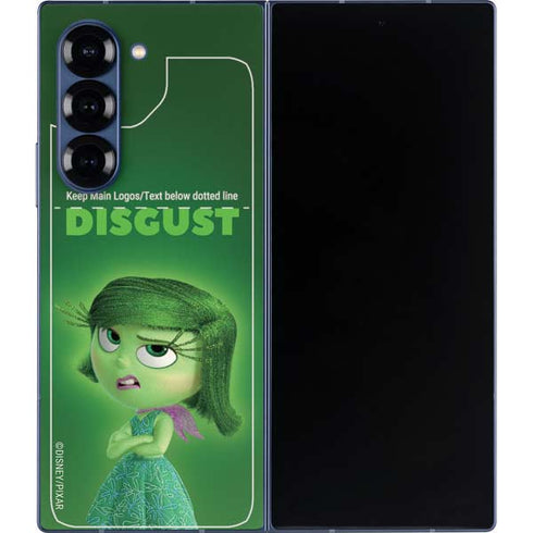 Disney Inside Out Disgust Portrait Galaxy Z Fold6 Skin