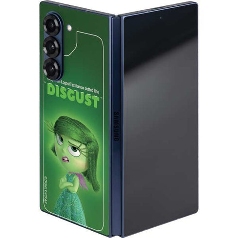Disney Inside Out Disgust Portrait Galaxy Z Fold6 Skin