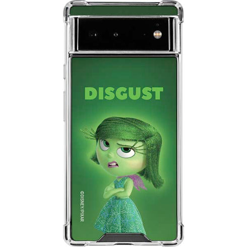 Disney Inside Out Disgust Portrait Google Pixel 6 Clear Case