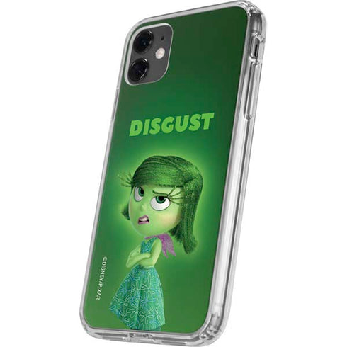 Disney Inside Out Disgust Portrait iPhone 11 Clear Case