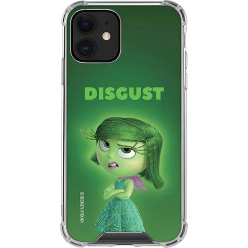 Disney Inside Out Disgust Portrait iPhone 12 Clear Case