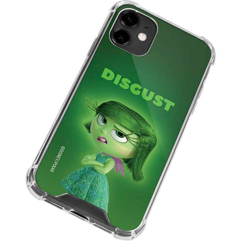 Disney Inside Out Disgust Portrait iPhone 12 Clear Case