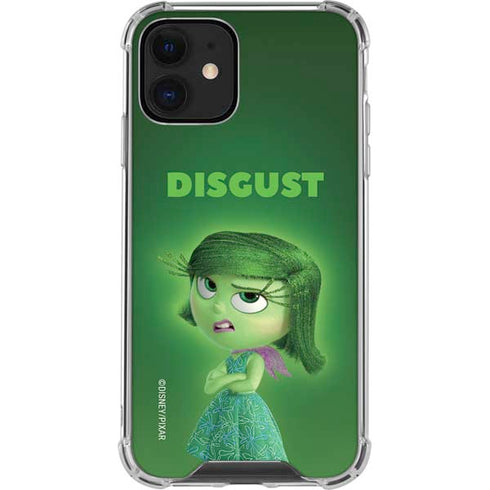 Disney Inside Out Disgust Portrait iPhone 12 Mini Clear Case