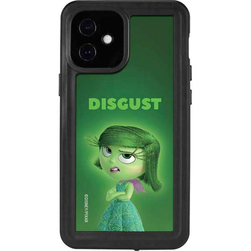 Disney Inside Out Disgust Portrait iPhone 12 Mini Waterproof Case