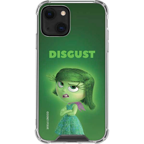 Disney Inside Out Disgust Portrait iPhone 13 Mini Clear Case