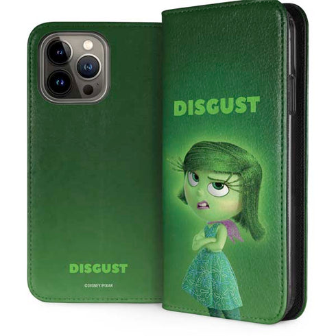 Disney Inside Out Disgust Portrait iPhone 13 Pro Max Folio Case