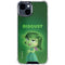 Disney Inside Out Disgust Portrait iPhone 14 Plus Clear Case