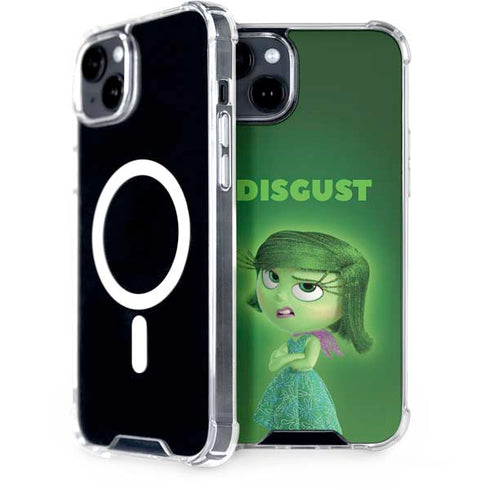 Disney Inside Out Disgust Portrait iPhone 14 Plus MagSafe Case