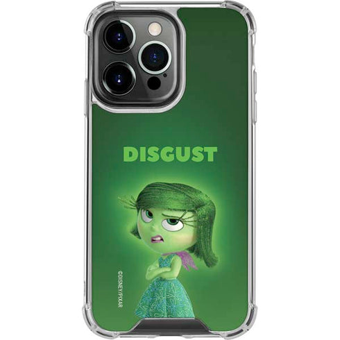 Disney Inside Out Disgust Portrait iPhone 14 Pro Clear Case