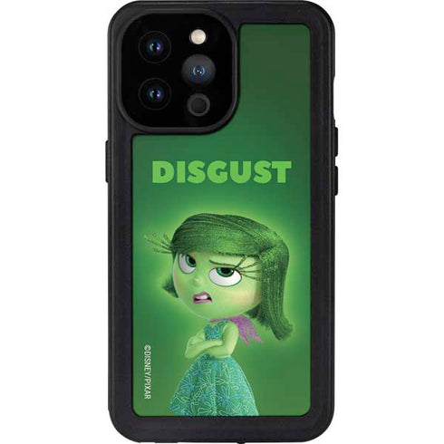 Disney Inside Out Disgust Portrait iPhone 14 Pro Max Waterproof Case