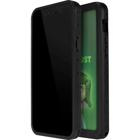 Disney Inside Out Disgust Portrait iPhone 14 Pro Max Waterproof Case