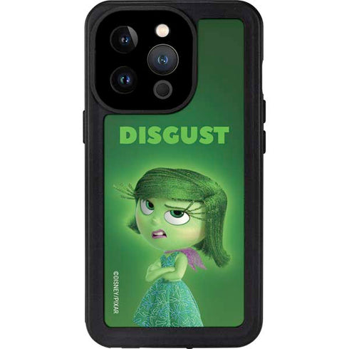 Disney Inside Out Disgust Portrait iPhone 14 Pro Waterproof Case