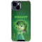 Disney Inside Out Disgust Portrait iPhone 15 Plus Clear Case