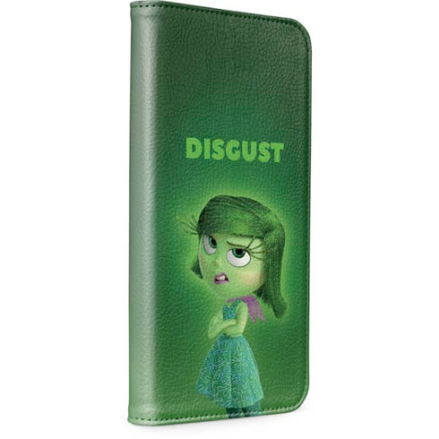 Disney Inside Out Disgust Portrait iPhone 15 Plus Folio Case